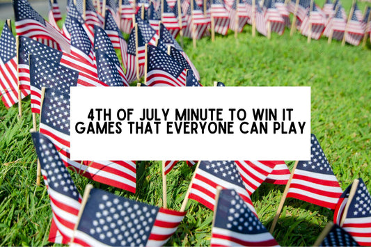 4th Of July Minute To Win It Games That Everyone Can Play