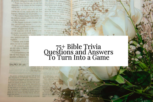 75+ Bible Trivia Questions and Answers To Turn Into a Game