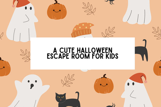 Cute Halloween Escape Room for Kids Ages 6–9