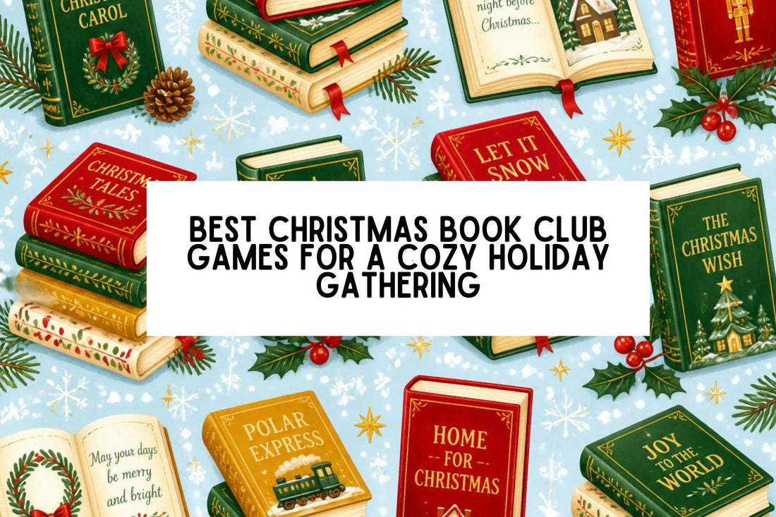 11 Best Christmas Book Club Games for a Cozy Holiday Gathering