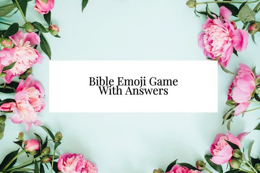 Bible Emoji Game With Answers: Can You Guess These 17 Bible Characters?