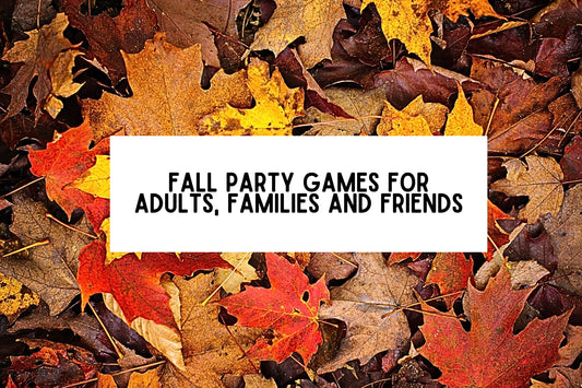 25 Printable Fall Party Games For Adults, Families and Classrooms