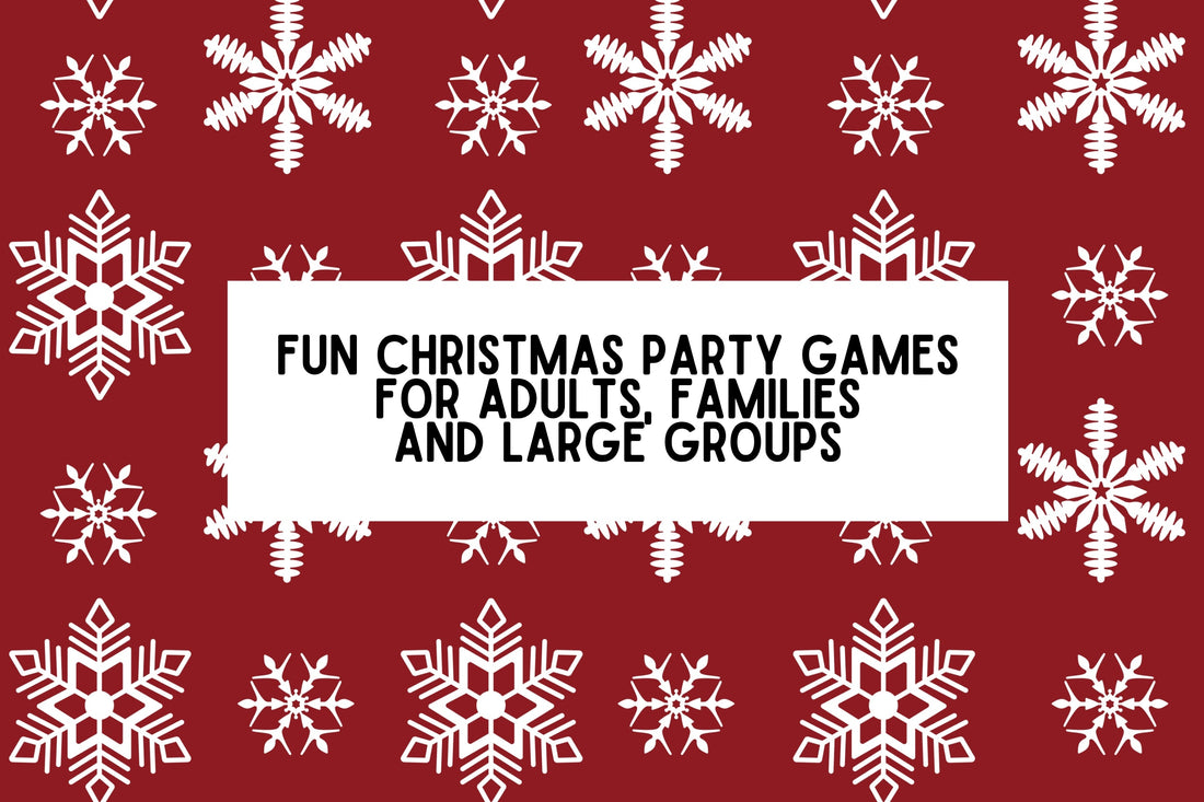 29 Fun Christmas Party Games for Adults, Families and Large Groups