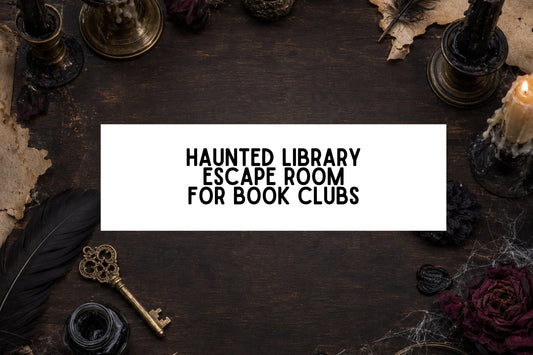 A Haunted Library Escape Room for Book Clubs