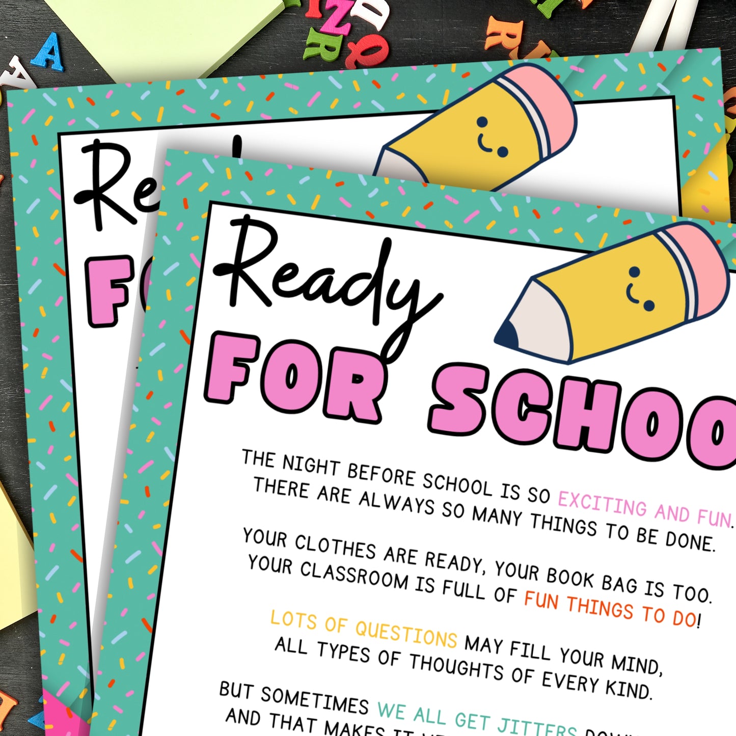 Welcome Back To School Bedtime Poem