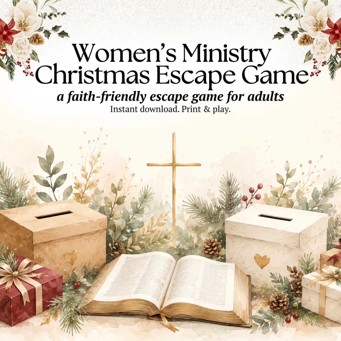 Womens Ministry Christmas Escape Game