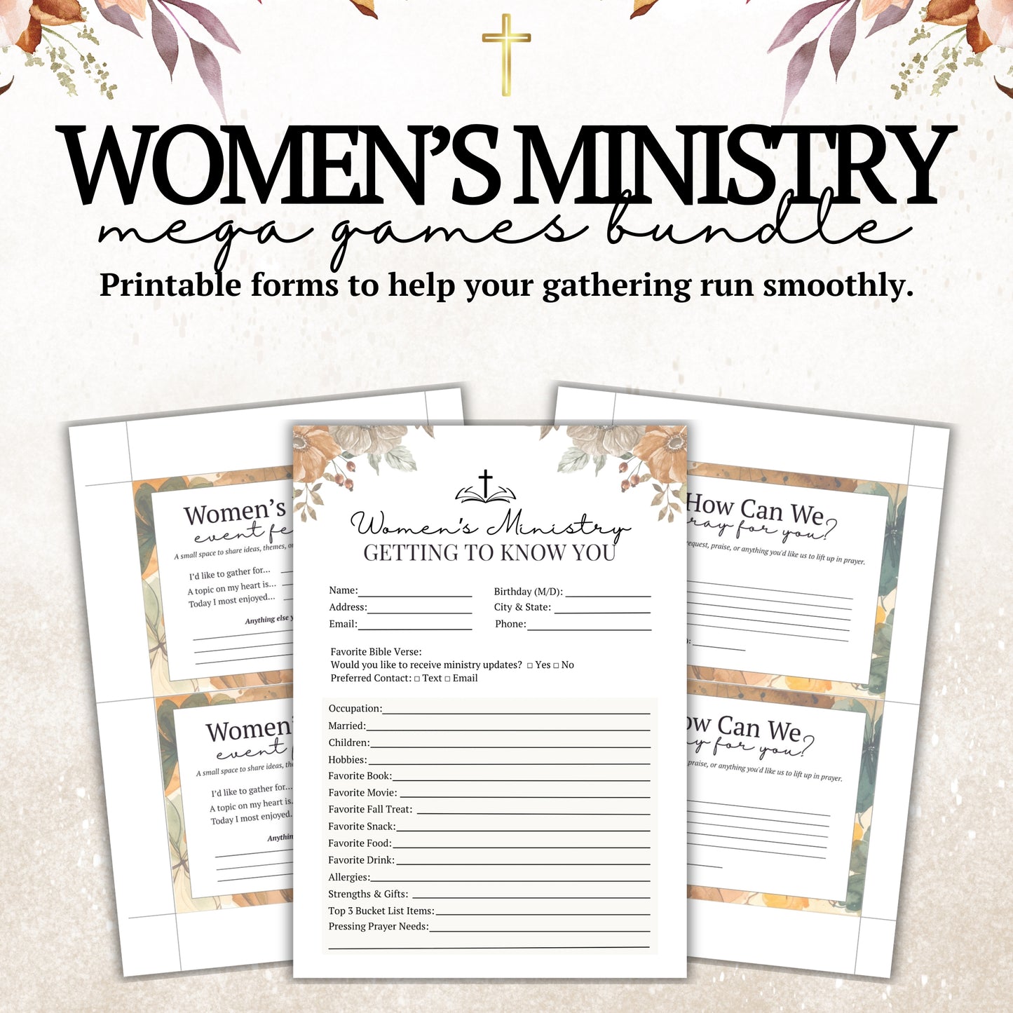 Fall Women's Ministry Mega Bundle (17 Items)