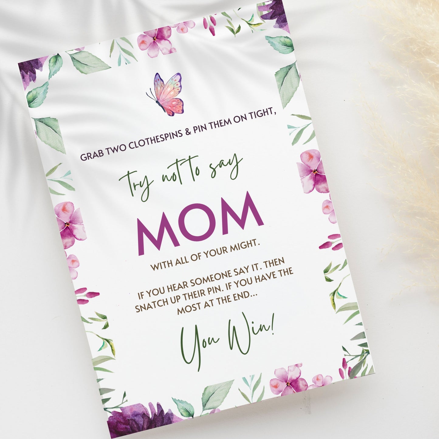 Mother's Day Try Not To Say